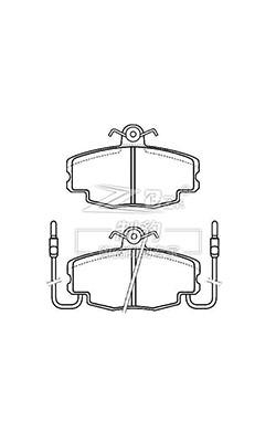 China Citroën Fukang 1.6Keramische remkussing, D292,4250.41,F Te koop