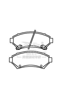 China Buick Regal/GL8, Keramische remplaat, D699,18024962,F Te koop