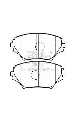 China Sustitución del conjunto de pastillas de freno Toyota para 2004-2009 en venta