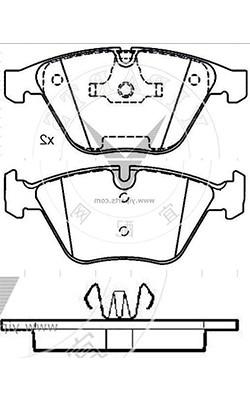 China BMW 5 Serie 745 E66 Keramische Bmw-remplakken vervanging D918 34116761283 Te koop