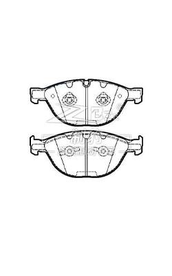 中国 BMW E60 D1151 フロントセラミックブレーキパッド 34116763652 ATEブレーキシステム 販売のため