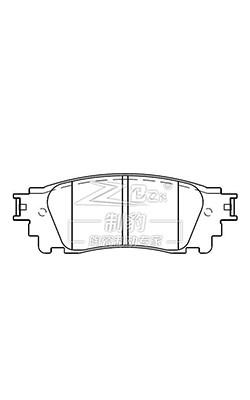 China Rear Lexus 2015 NX200T Ceramic Lexus Oem Brake Pads 04466-78010 for sale