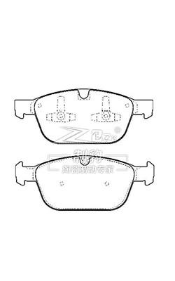 China 30793943 Volvo Xc60 Pad de travagem dianteira Teves Sistema de travagem à venda