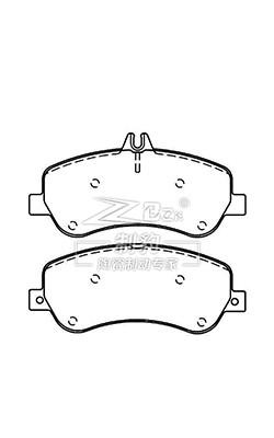 中国 D1406 メルセデス・ベンツ X204 フロントセラミックブレーキパッド 005 420 48 20 販売のため