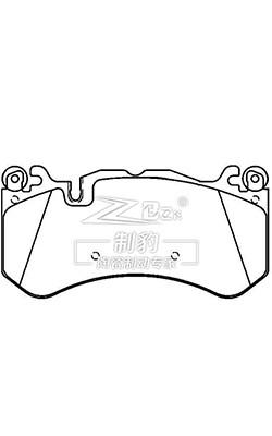 China Mercedes_Benz CL600 005 420 89 20 Mercedes Brake Pads / Car Brake Pad for sale