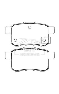 Chine Les plaquettes de frein Porsche sont fournies par 4 plaquettes F1134, 98735291134 Plaquettes de frein avant en céramique à vendre