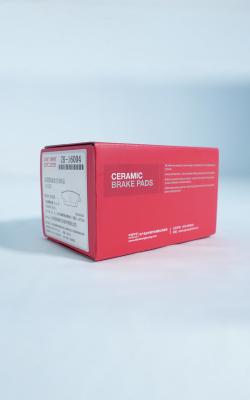 China Precision Ceramic Cadillac Brake Pads with Chamfered Edges for sale