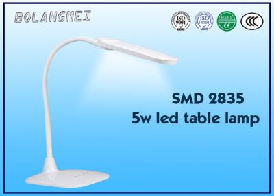 China Double color temperature flexible led desk lamp with rechargeable battery for sale