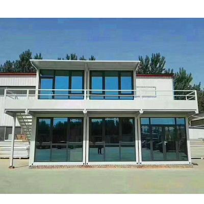 China Modern Container Home Floor Plans Prefab Expandable Flat Pack Container House With Bathroom Modular Home Mobile Hotel for sale