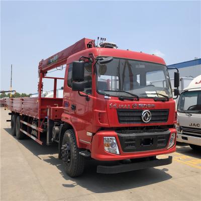 China TRUCK CRANE 6x4 Dongfeng 10 Ton 12 Ton Telescopic Boom Crane for sale