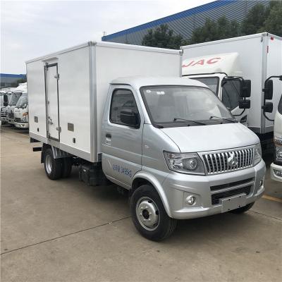 China 4x2 Changan Single Rear Wheel 115hp Gasoline Refrigerated Vehicles DLQ1TRT for sale