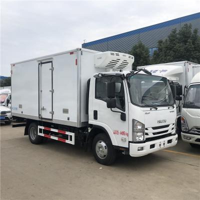 China 4x2 5 Tons Japan LHD 98hp Truck Freezer Refrigerator DLQ5TRT for sale