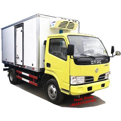 China 4x2 Euro 3 RHD LHD Dongfeng 5000kg Refrigerated Truck DLQ5TRT for sale