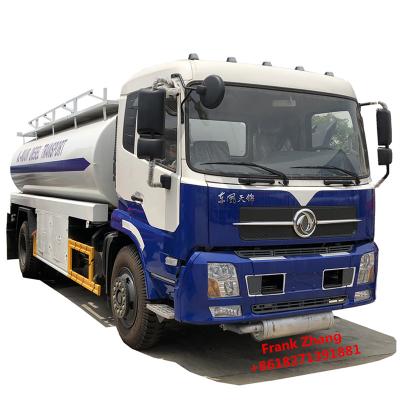 China Euro 3 Dongfeng Steel Q235B 4x2 Carton 15000 Liters Tanker Truck Capacity for sale