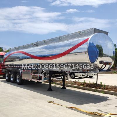 China Truck Trailer Saso ADR Certificates 8000 Gallon Aluminum Tank Trailer Aluminum Fuel Tank For Truck for sale