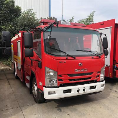 China Carbon Steel 4x2 KV600P Japan 4000 Liters Fire Rescue Trucks for sale