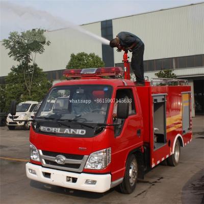 China 2020 Brand New Q235 Carbon Steel China Forest Fire Fighting Vehicles Water Tank Airport Fighter Fire Truck for sale