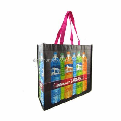 China Competitive Price Hot Selling Handled Wholesale Customized Recycled PP Woven Bag for sale