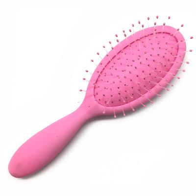 China Cushion Tangle Riddle Hair Cushion Brush Logo Soft Hair Straightner Brush Custom Plastic for sale