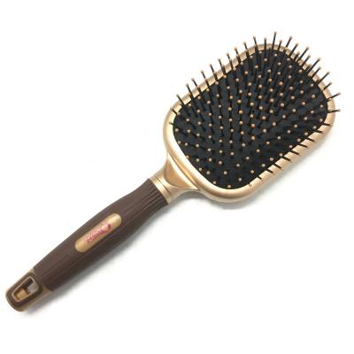 China 2021 Professional Popular Osaki Brand Paddle Cushion Hair Brush With Mirror for sale