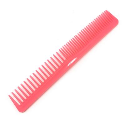 China Compact Flat Surface Comb Beard Grooming Pink Precision Parting Combs For Starter for sale