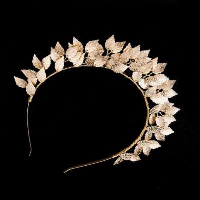 China Girl Hair Accessories Women Hair Accessories Leaf Headbands For Wedding Bridal Ladies Hair Accessories for sale