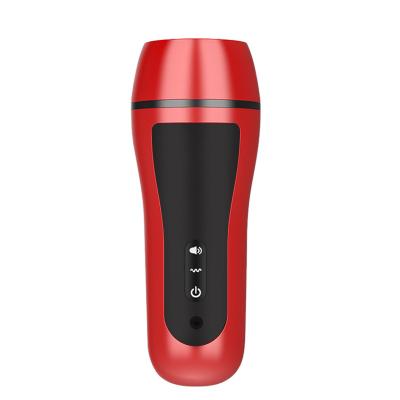 China Intelligent Human Smart Healthy Male Masturbator Cup Healthy Male Digital Display Vagina Pocket Pussy Sex Machine Telescopic Masturbating Toy For Men for sale