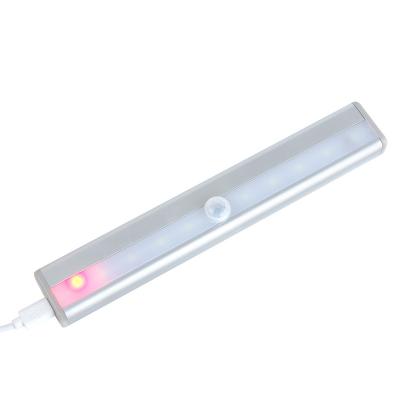 China Hot-selling Rechargeable Bedroom Quality Assurance Usb Sensor Cabinet Lights for sale