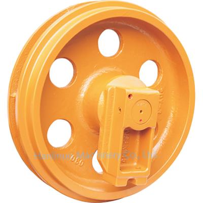 China High Quality Wheel of Front Idler Sprocket Idler Machinery Repair Shops Guide for Excavator Undercarriage Construction Machinery Parts for sale