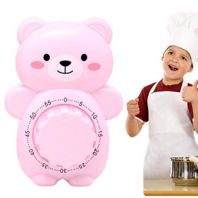 China Viable Creative Cute Bear Kitchen Mechanical Timer for sale