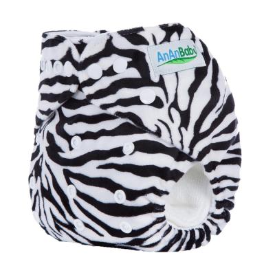 China Ananbaby Printed Full Production Line Reusable Baby Cloth Diaper 3 Years Old Baby for sale