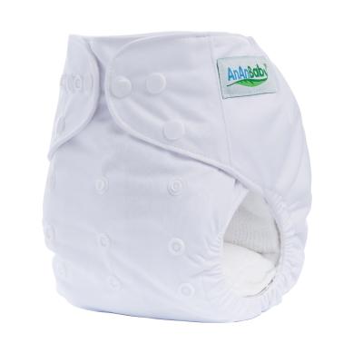 China Ananbaby China Manufacturers Plain Weave Cloth Diapers Pocket Reusable Washable Baby Cloth Diapers for sale