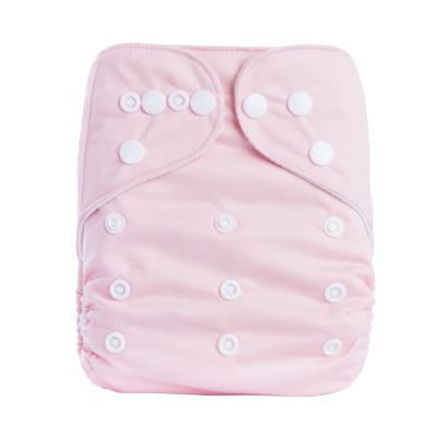 China Ananbaby PUL Fabric Plain Weave Adjustable Elastic Eco-Friendly Diapers for sale