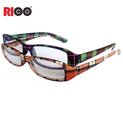 China Hot sale thin litely design colorful cheap thin reading glasses with plastic case in display brand your own logo reading glasses for sale