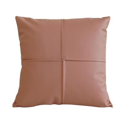 China Folded Modern style stitching craft 45x45cm square cushion cover wholesale cheap cushion cover throw pillow case for sale