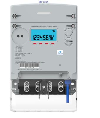 China ROBUSYS EM-135A Single Phase Energy Meter With GPRS Robusys 200*124*58mm for sale