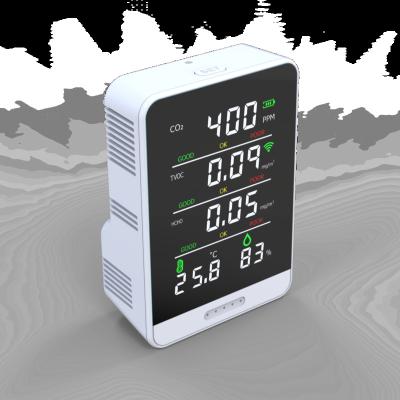 Китай Air7 Pro  Smart Air Quality Monitor CO2+TVOC+HCHO+Temperature And Humidity продается