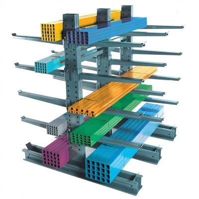 China Warehouse Racking For Storage Solution Selective Heavy Loading Steel Cantilever Rack for sale