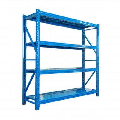 China Cheap price Black 5 layer boltless shelf Angle steel light duty industrial warehouse storage rack for sale