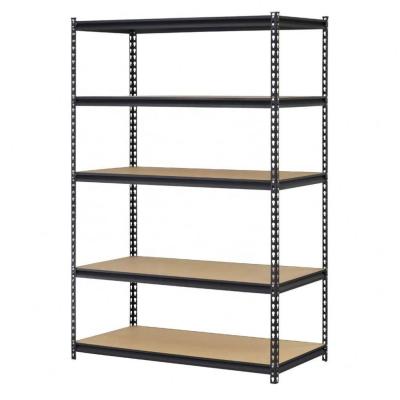 China Perforated metal bolt less rivet shelving garage heavy duty shelves wall rack for homes for sale