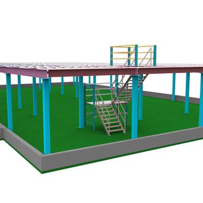 China Warehouse Heavy Duty Steel Mezzanine Floor Rack Metal Mezzanine Platform Racking for sale