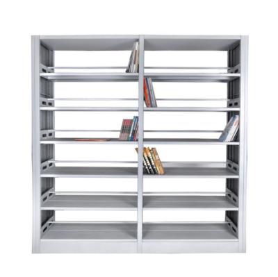 China Steel office bookshelf school bookshelf multilayer steel Library Mobile bookshelf for sale