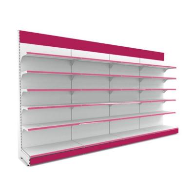 China Hardware Supermarket Rack Supermarket Grocery Metal Storage Rack Display Shelves For Supermarket for sale