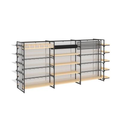 China Supermarket storage rack Shop shelving grocery items display shelf supermarket racks store shelves for sale