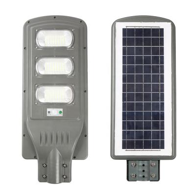 China Factory wholesale ROUTE 60W all in one garden solar street light with waterproof IP66 for sale