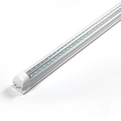 China Hot Selling High Power 36w 1.2m T8 Integrated Desktop Double Row Led Tube 4ft for sale