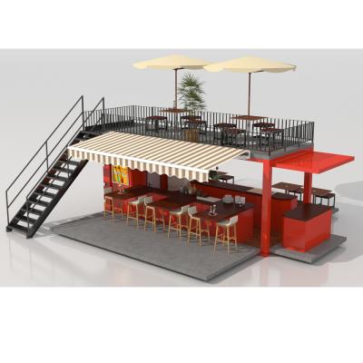 China China Modern Fast Food Container Restaurant Expandable Coffee Shop With Kitchen Catering Equipment For Sale for sale