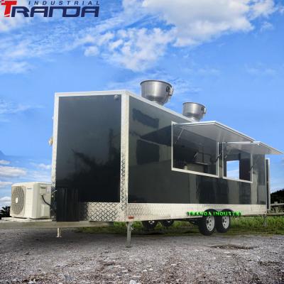 China Durable Customized Factory Customized Mobile Food Trailer for sale