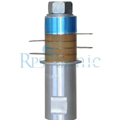 China 28K Mechanical Chip Ultrasonic Welding Piezoelectric Ceramic Transducer for Plastic Welding Machine for sale