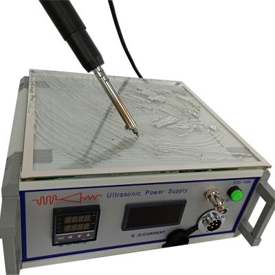 China Hardware Factory 55Khz Ultrasonic Soldering Iron Equipment For Tinning On Ceramic And Glass for sale